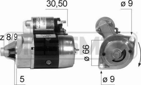 Messmer 220017A - Стартер unicars.by