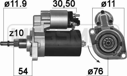 Messmer 220030A - Стартер unicars.by