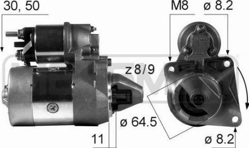 Messmer 220024A - Стартер unicars.by