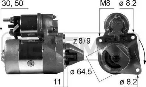 Messmer 220024 - Стартер unicars.by