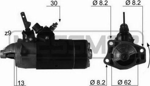 Messmer 220025R - Стартер unicars.by