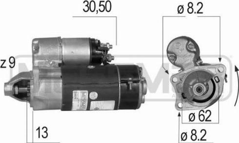 Messmer 220026R - Стартер unicars.by