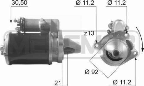 Messmer 220020A - Стартер unicars.by