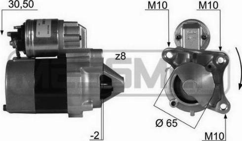 Messmer 220023A - Стартер unicars.by