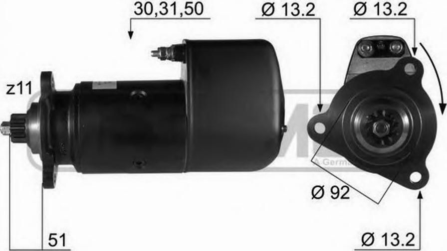 Messmer 220022 - Стартер unicars.by