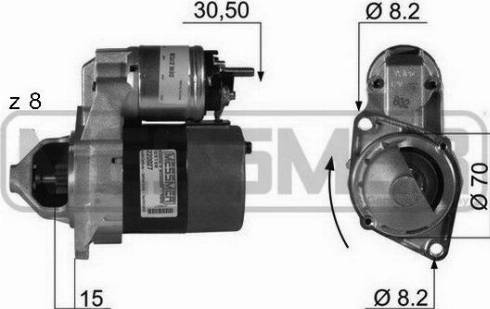 Messmer 220027A - Стартер unicars.by