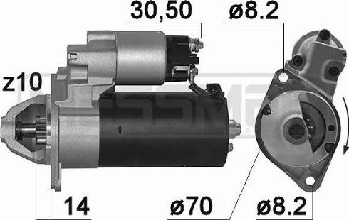 Messmer 220146A - Стартер unicars.by