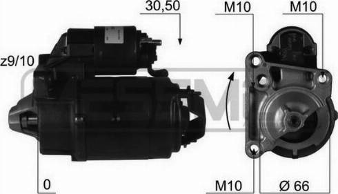 Messmer 220150R - Стартер unicars.by