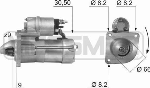 Messmer 220151A - Стартер unicars.by