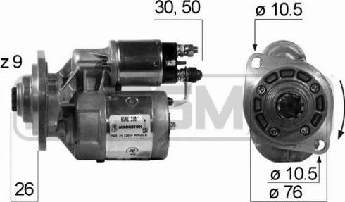 Messmer 220160A - Стартер unicars.by