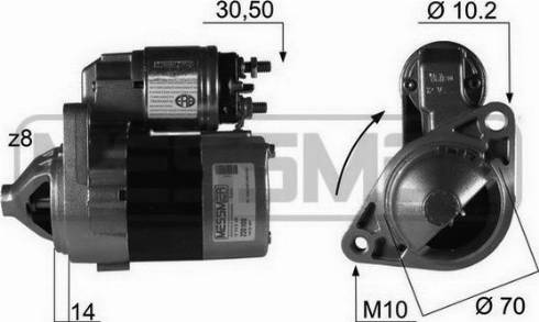 Messmer 220100R - Стартер unicars.by