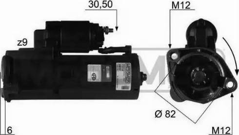 Messmer 220 137 - Стартер unicars.by