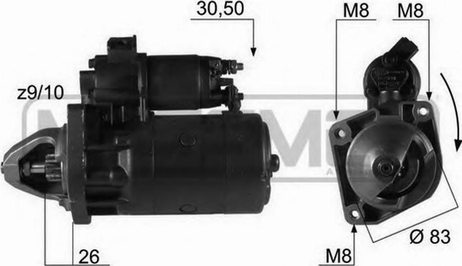 Messmer 220123 - Стартер unicars.by