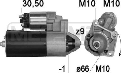 Messmer 220880A - Стартер unicars.by