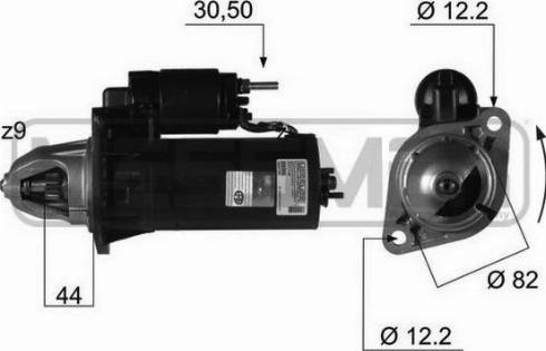 Messmer 220355A - Стартер unicars.by