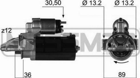 Messmer 220353A - Стартер unicars.by