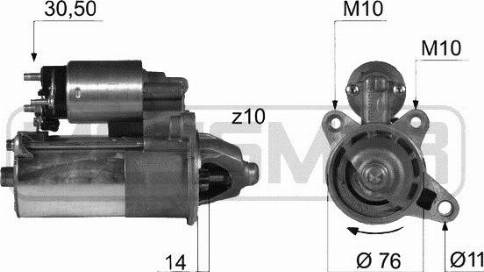 Messmer 220364A - Стартер unicars.by