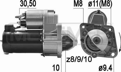 Messmer 220360A - Стартер unicars.by