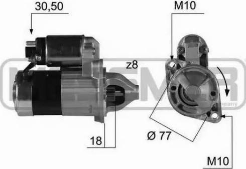 Messmer 220384 - Стартер unicars.by