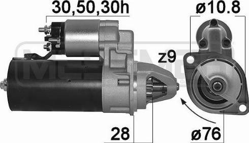 Messmer 220201A - Стартер unicars.by