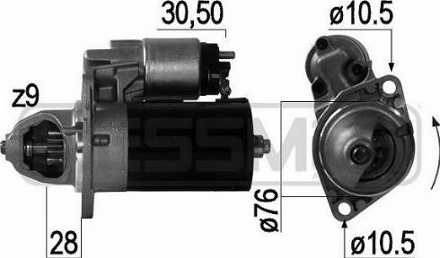 Messmer 220755A - Стартер unicars.by