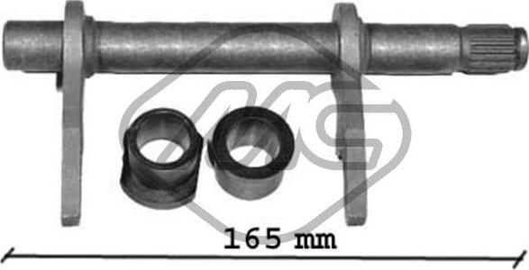 Metalcaucho 05707 - Возвратная вилка, система сцепления unicars.by