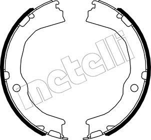 Metelli 53-0485 - Комплект тормозов, ручник, парковка unicars.by