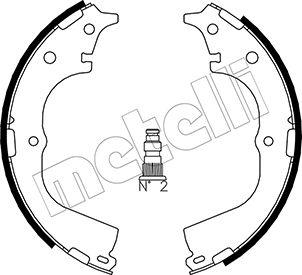 Metelli 53-0426 - Комплект тормозных колодок, барабанные unicars.by