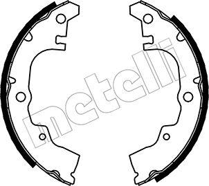 Metelli 53-0546 - Комплект тормозных колодок, барабанные unicars.by