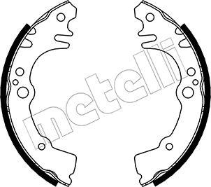 Metelli 53-0547 - Комплект тормозных колодок, барабанные unicars.by