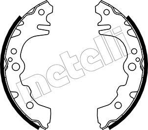 Metelli 53-0042 - Комплект тормозных колодок, барабанные unicars.by