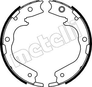 Metelli 53-0195 - Комплект тормозов, ручник, парковка unicars.by