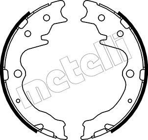 Metelli 53-0228 - Комплект тормозов, ручник, парковка unicars.by