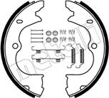 Metelli 53-0743K - Комплект тормозов, ручник, парковка unicars.by