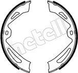 Metelli 53-0726 - Комплект тормозов, ручник, парковка unicars.by