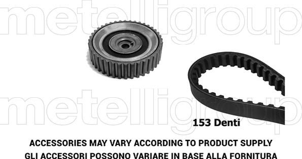 Metelli 29-0423 - Комплект зубчатого ремня ГРМ unicars.by