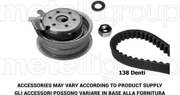 Metelli 29-0008 - Комплект зубчатого ремня ГРМ unicars.by