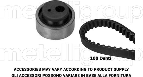 Metelli 29-0014 - Комплект зубчатого ремня ГРМ unicars.by