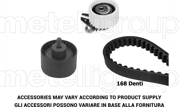 Metelli 29-0010 - Комплект зубчатого ремня ГРМ unicars.by