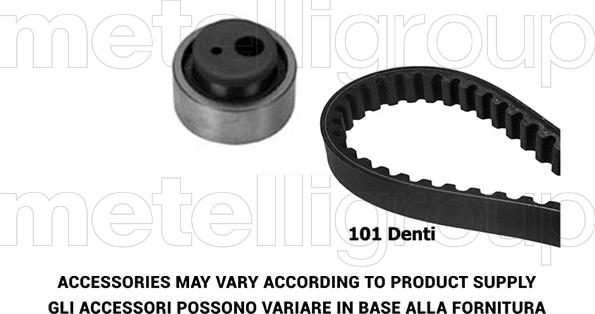 Metelli 29-0013 - Комплект зубчатого ремня ГРМ unicars.by