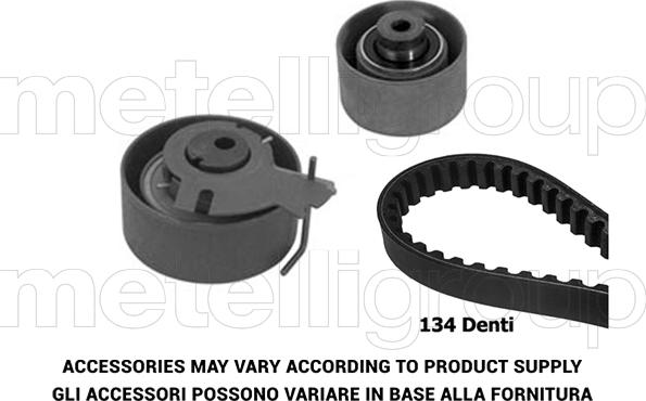 Metelli 29-0030 - Комплект зубчатого ремня ГРМ unicars.by