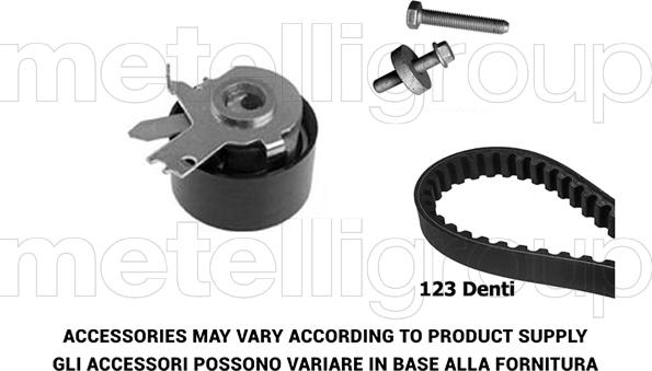 Metelli 29-0027 - Комплект зубчатого ремня ГРМ unicars.by