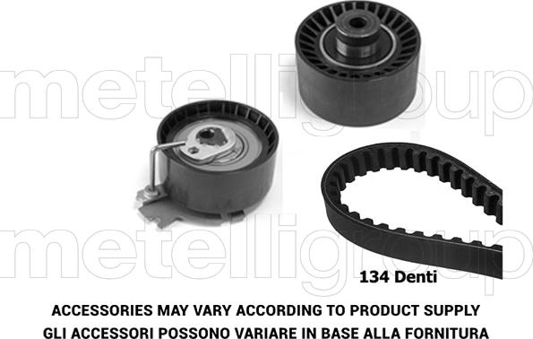 Metelli 29-0078 - Комплект зубчатого ремня ГРМ unicars.by