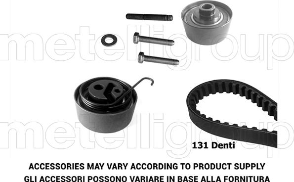 Metelli 29-0195 - Комплект зубчатого ремня ГРМ unicars.by