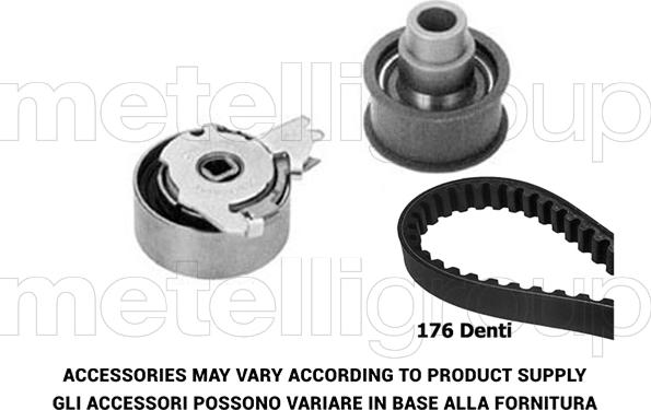 Metelli 29-0146 - Комплект зубчатого ремня ГРМ unicars.by