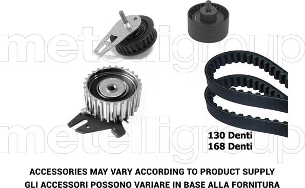 Metelli 29-0153 - Комплект зубчатого ремня ГРМ unicars.by