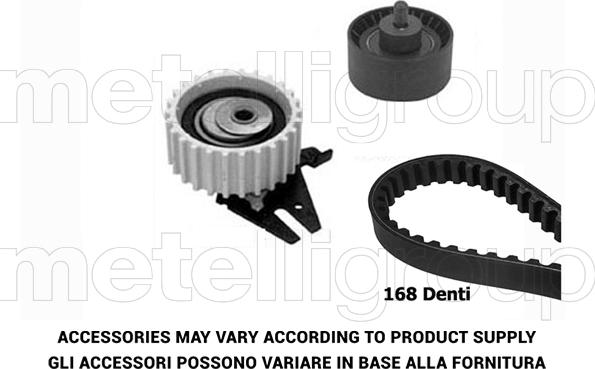 Metelli 29-0160 - Комплект зубчатого ремня ГРМ unicars.by