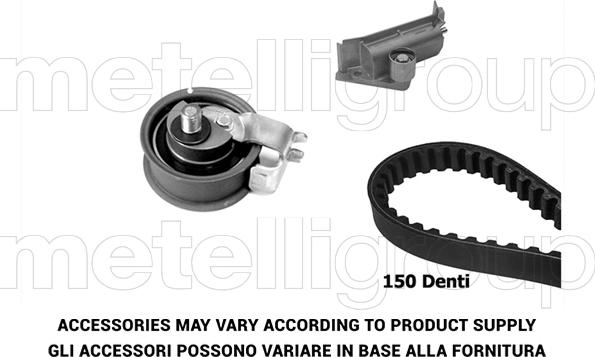 Metelli 29-0163 - Комплект зубчатого ремня ГРМ unicars.by