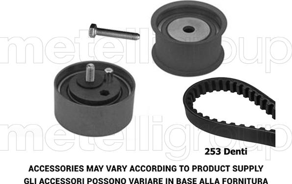 Metelli 29-0187 - Комплект зубчатого ремня ГРМ unicars.by