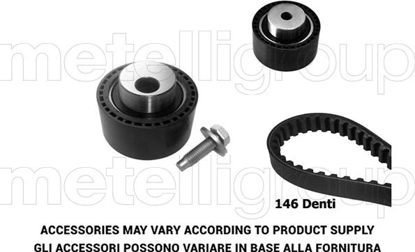 Metelli 29-0170 - Комплект зубчатого ремня ГРМ unicars.by